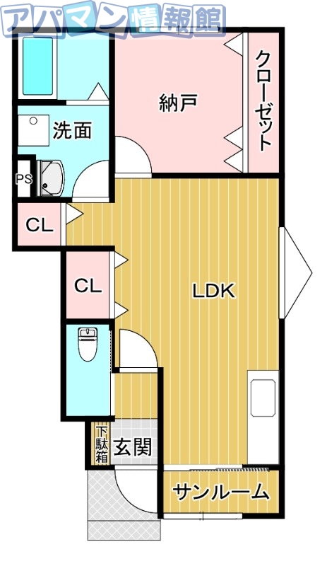 バレンシアの間取り