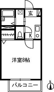 サニーホームズ松の間取り