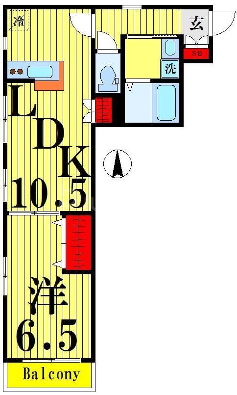 メゾン　タッソの間取り