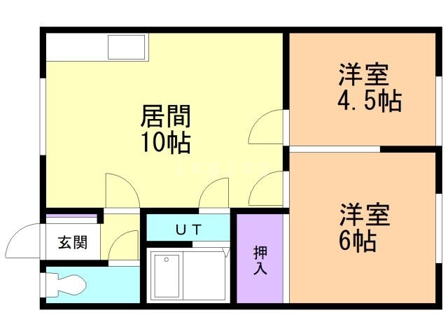 第２富樫マンションの間取り