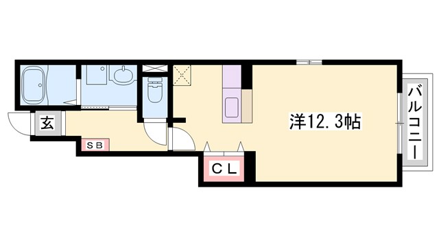 ビューハイツ横尾IIの間取り