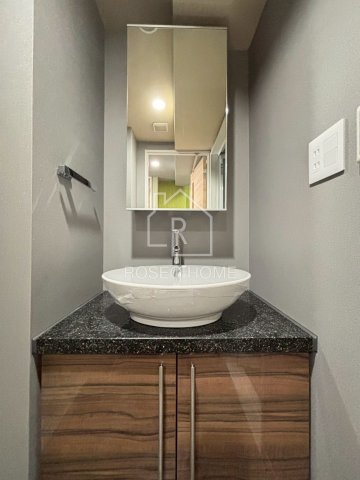 洗面設備　同マンション別部屋：参考写真