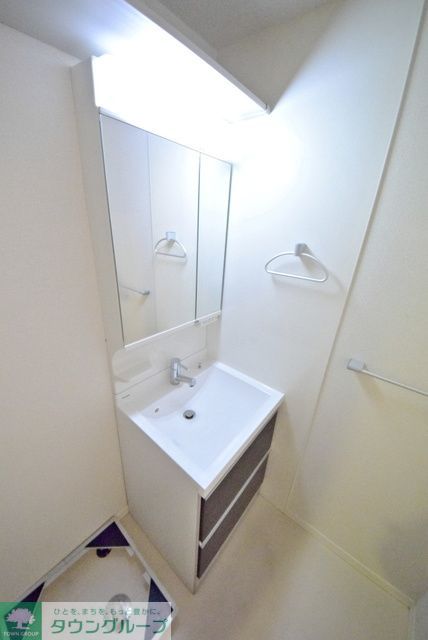 洗面設備　嬉しい独立洗面台