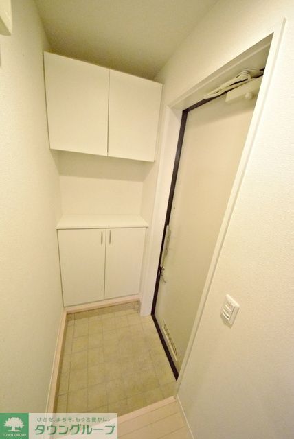 玄関　シューズボックス完備の玄関