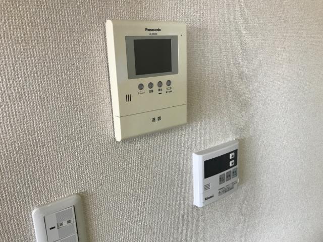 セキュリティ　モニターホン付きで来客時も安心☆