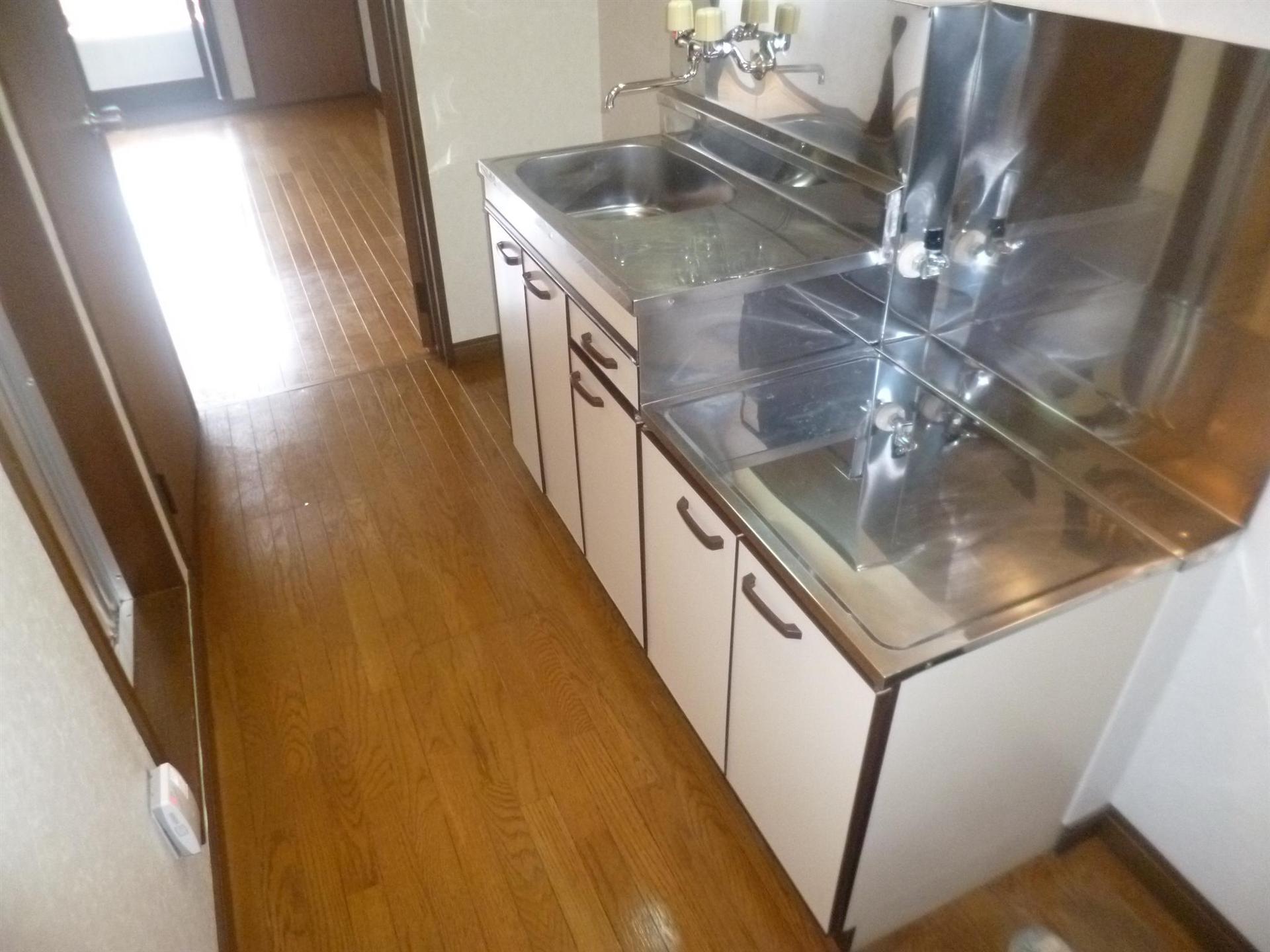 キッチン　一人暮らしにピッタリサイズのキッチン♪