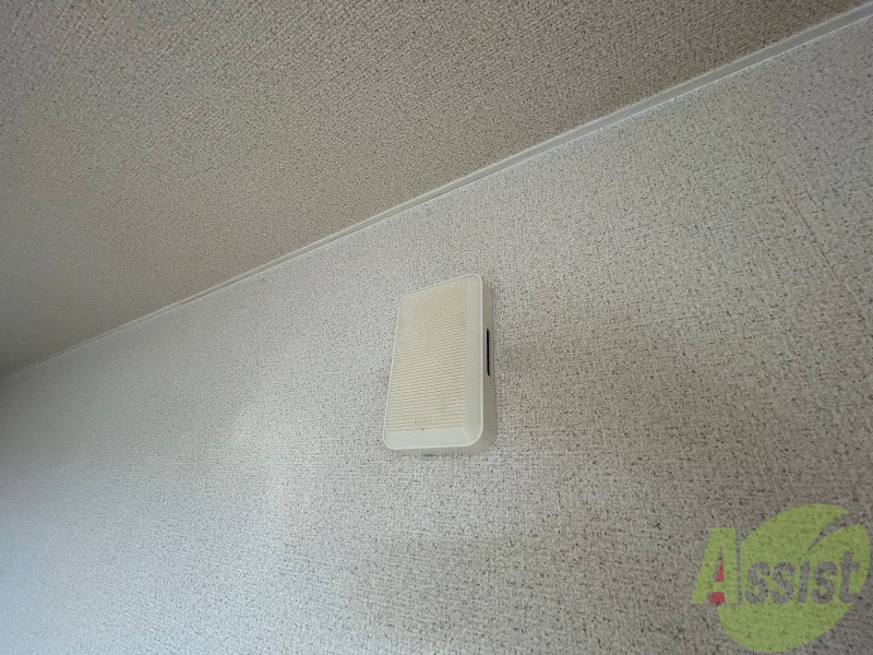 セキュリティ　インターホンで来客確認ができます。安心ですね。