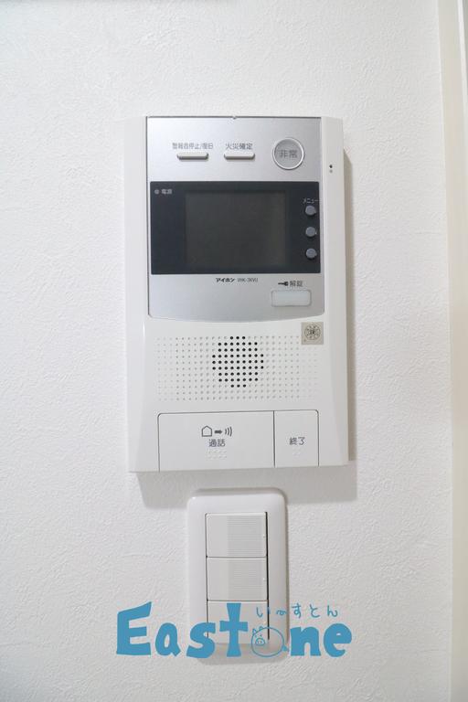 セキュリティ　TVモニター付きインターホンでセキュリティ面も安心！