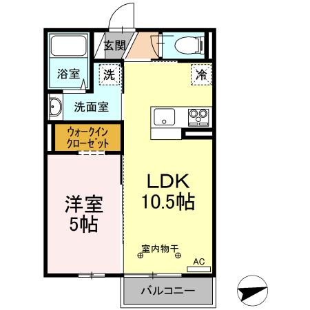 アドヴァンスサクラの間取り