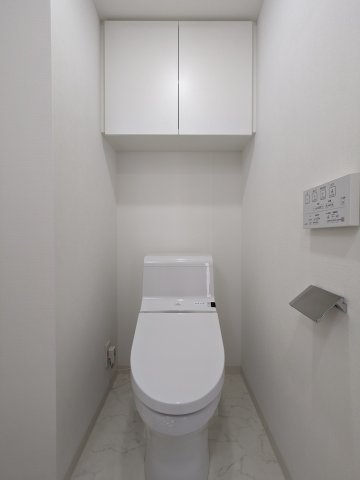 トイレ　ゆったりとした空間のトイレです