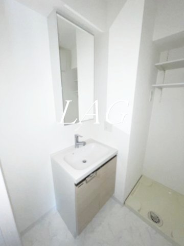 洗面設備　洗面台です。