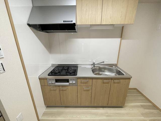 キッチン　開放感のあるキッチンです。