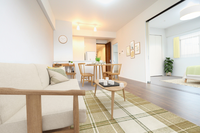 居室・リビング　※家具・家電はＣＧで合成しています