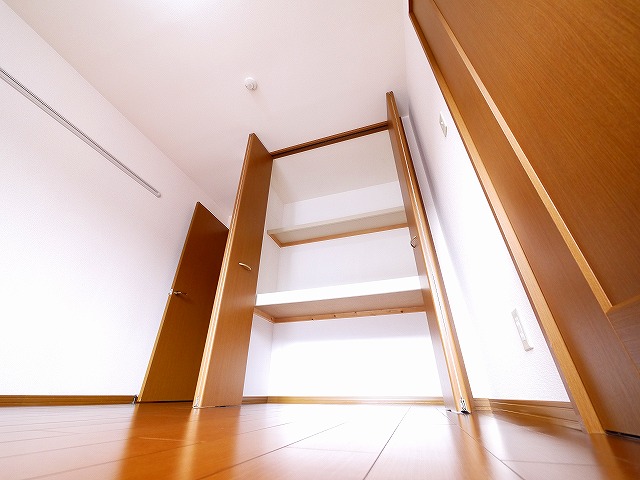 収納　ちょっとした収納スペースも充実しています