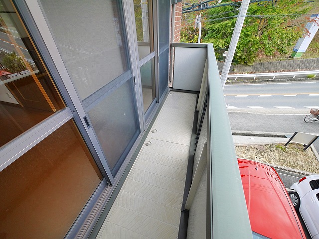 バルコニー　バルコニーがあります