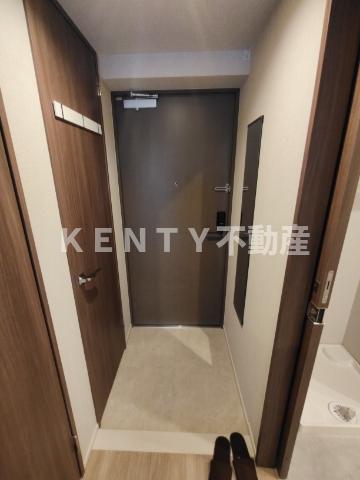 玄関　明るい玄関です