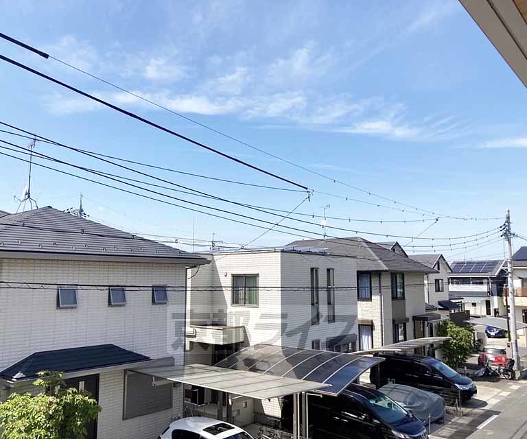 眺望　ベランダです・