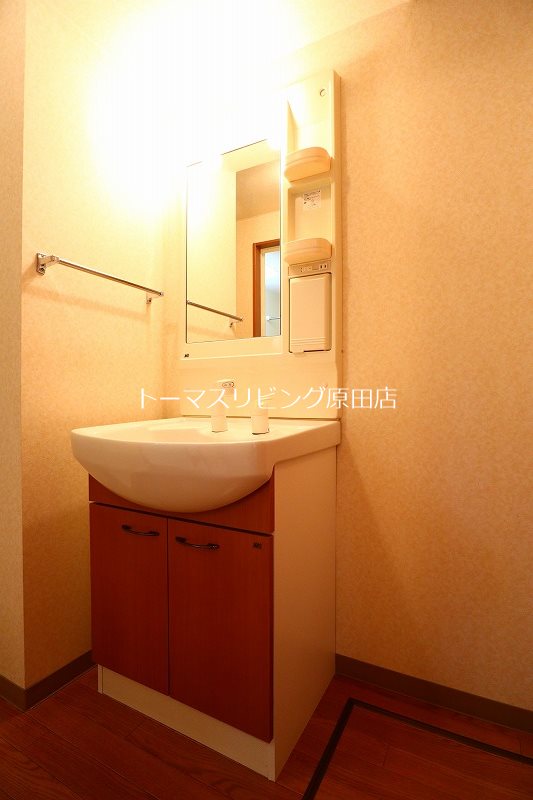 洗面設備　202号室写真