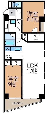 suiteS（スイーツ）の間取り