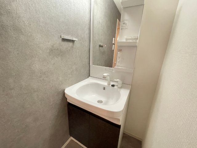 洗面設備　２０４号室の写真になります。