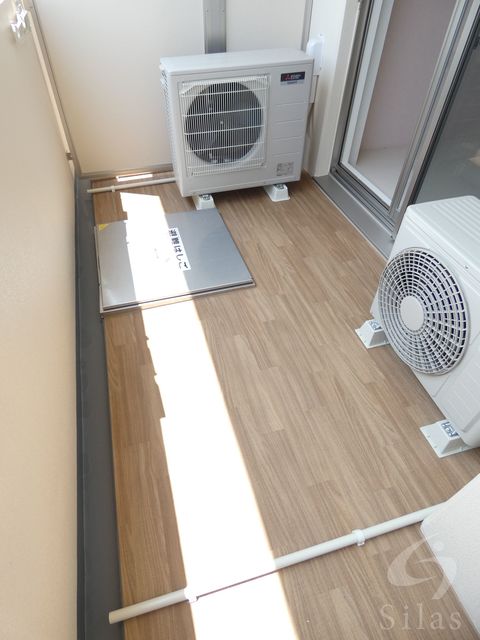 バルコニー　モデルルーム