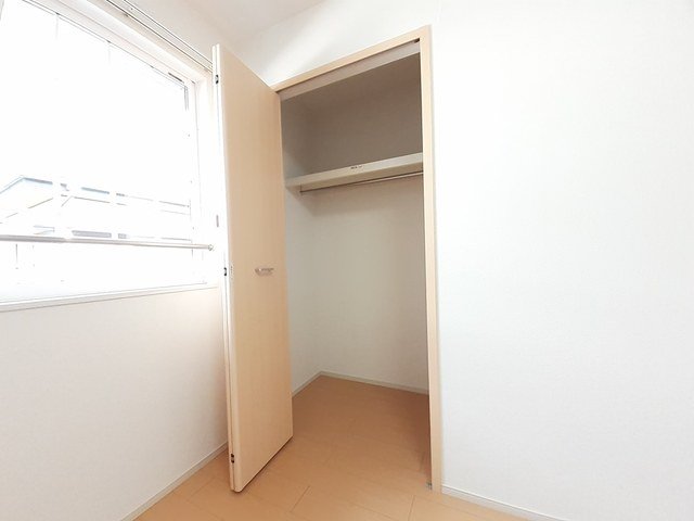 収納　収納のためのスペースです