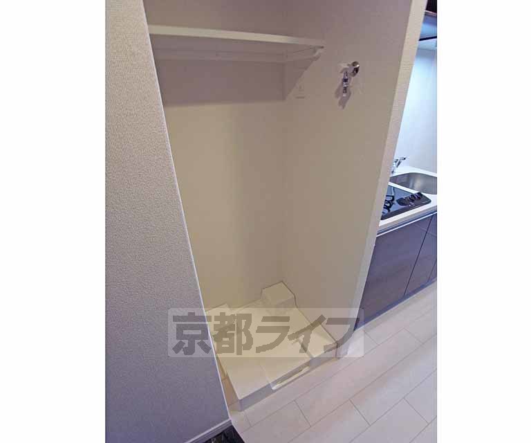 その他設備　室内に洗濯機置けます。