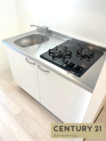 キッチン　★２口ガスコンロ付き★