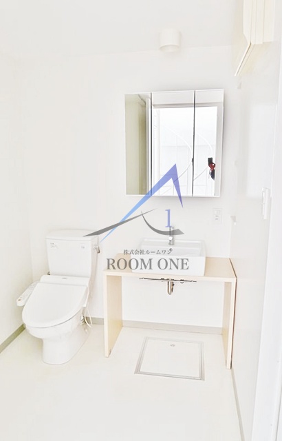 洗面設備　洗面台です。