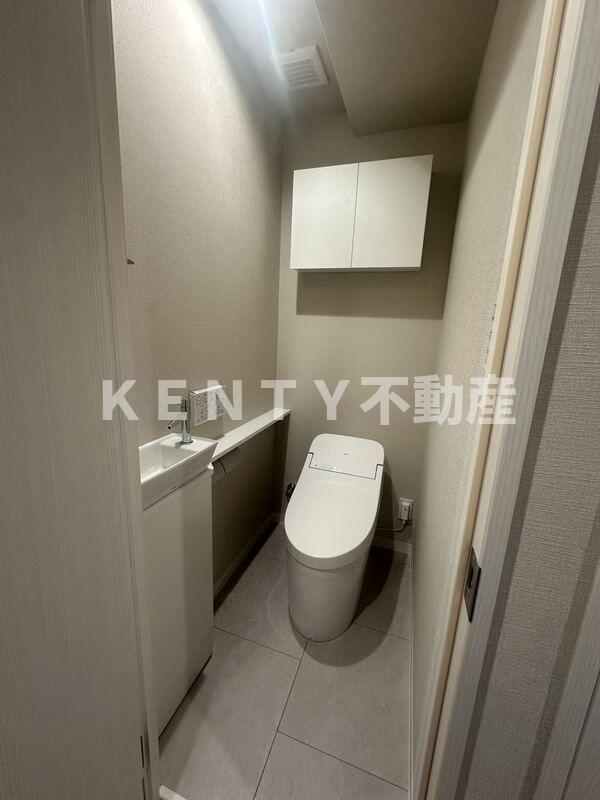 トイレ　ゆったりとした空間のトイレです