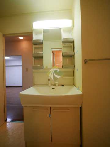 洗面設備　誠之小の学区内の物件で御座います