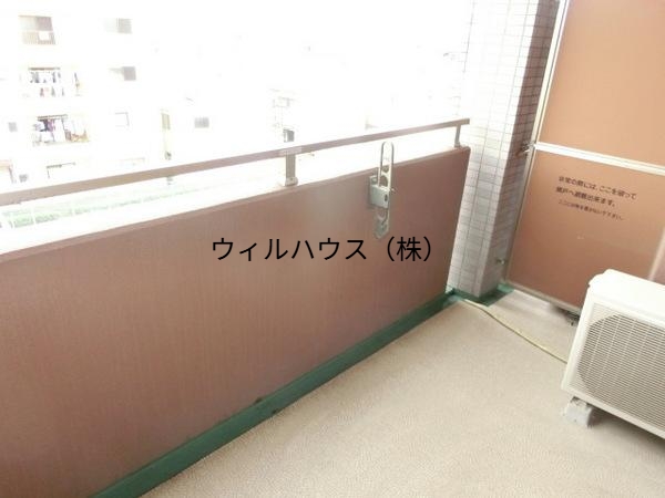 バルコニー　広いベランダ！