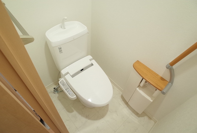 トイレ　ゆったりとした空間のトイレです