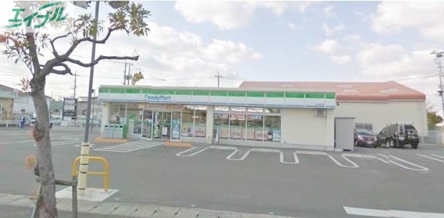 コンビニ　ファミリーマート岡山辰巳店（コンビニ）まで354m