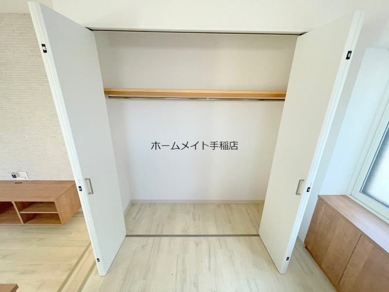 収納　大型クローゼット付きです！