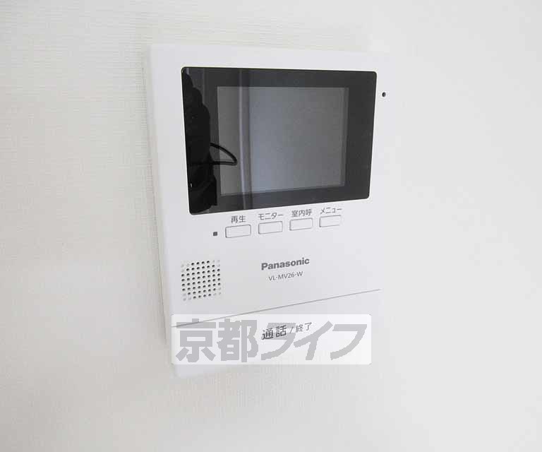 セキュリティ　安心のモニターつき