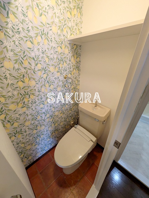 トイレ　清潔感のある水回り♪