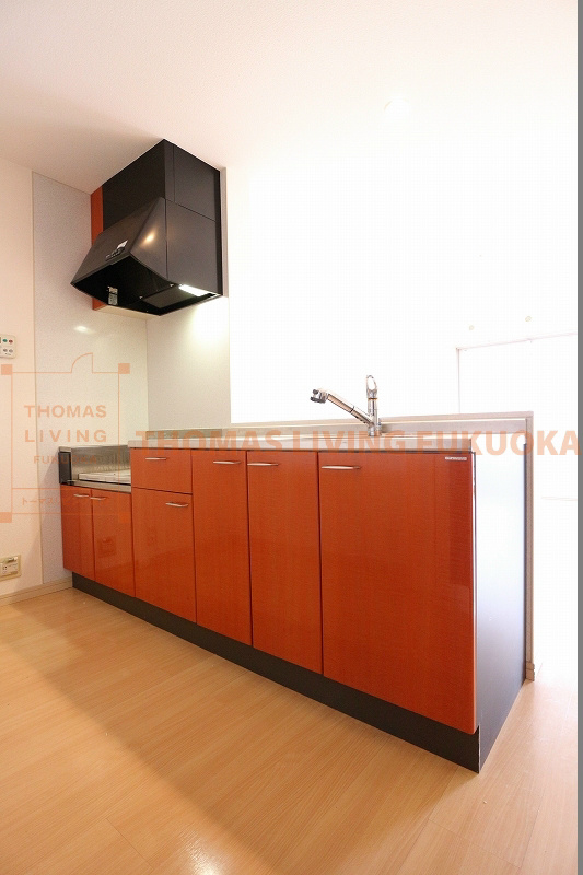 キッチン　写真は別号室です。