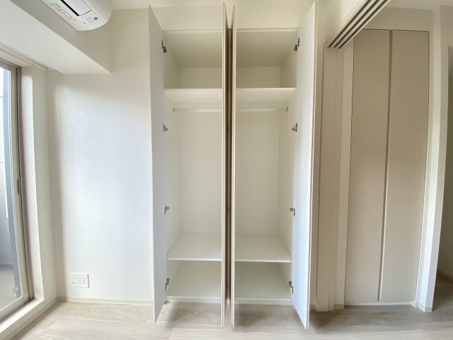 収納　ちょっとした収納スペースも充実しています