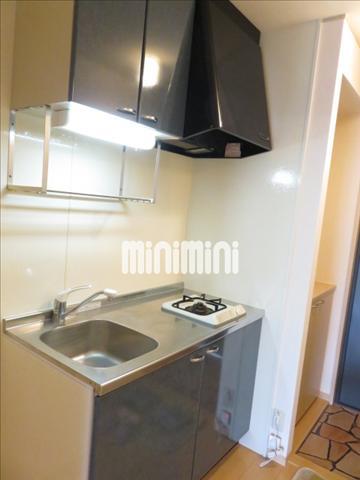 キッチン　ガスコンロ付きのキッチンです