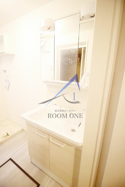 洗面設備　洗面台です。