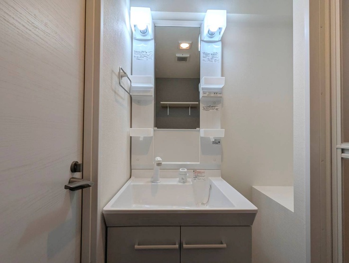 洗面設備　同タイプ部屋　参考写真です