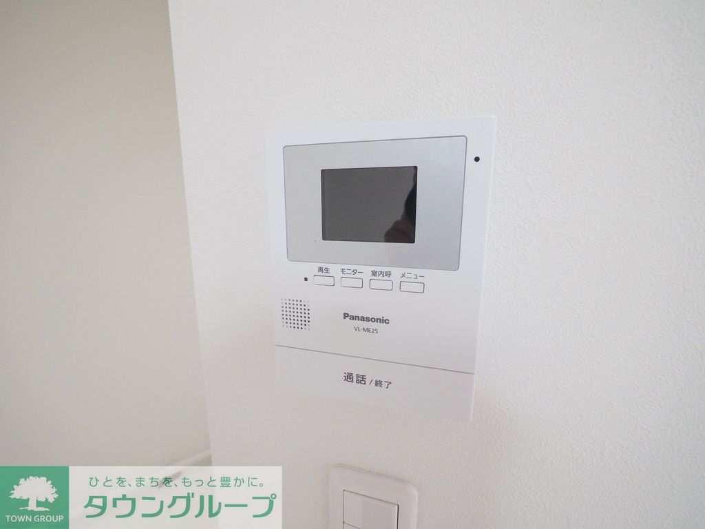 セキュリティ　★モニター付きインターホン★