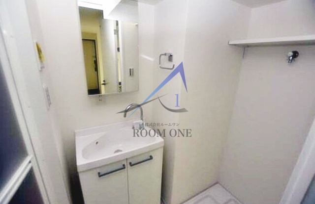 洗面設備　洗面台です。