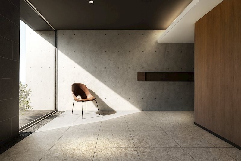 ロビー　※パース及び完成予想画像になります※