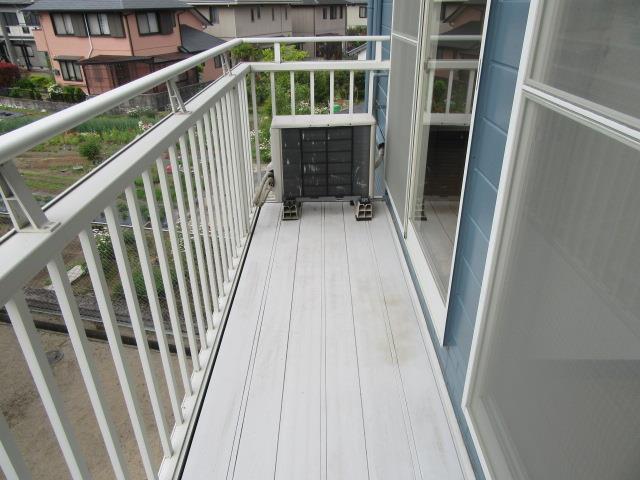 バルコニー　画像は別部屋です。