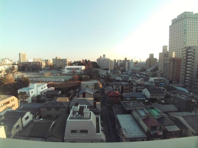 眺望　【フォレストビュー護国寺】８階からの眺望です。