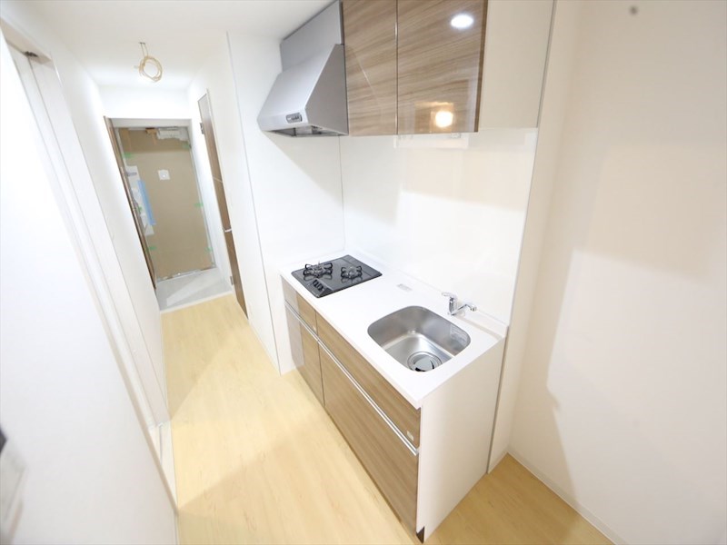 キッチン　システムキッチン（ガス2口コンロ付）