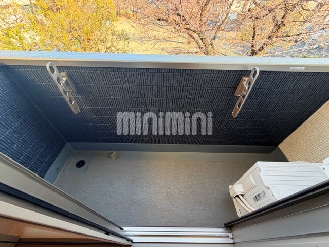 バルコニー　※３０４号室の写真です