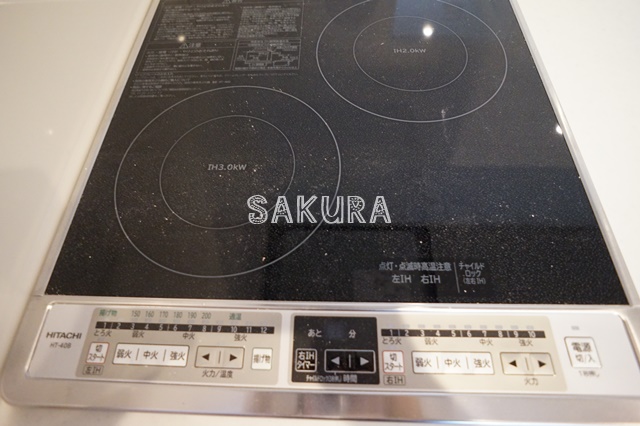 キッチン　自炊をされる方に嬉しい2口コンロ♪